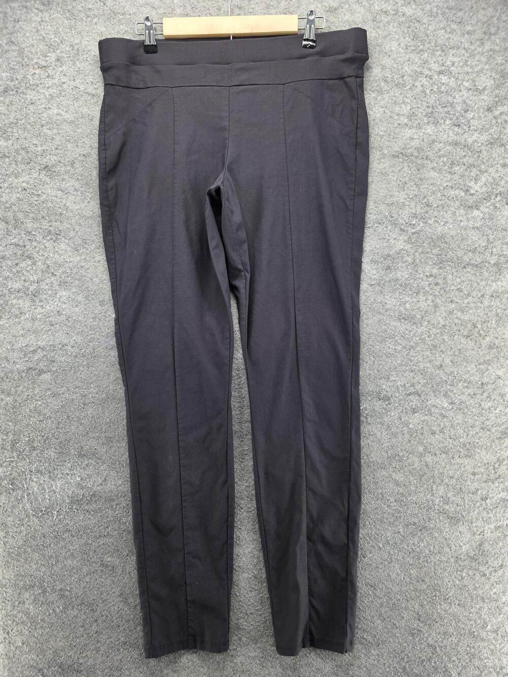 Simply Vera Vera Wang Pants Womens XL Black Dress Pants Pull On Pockets 31 In